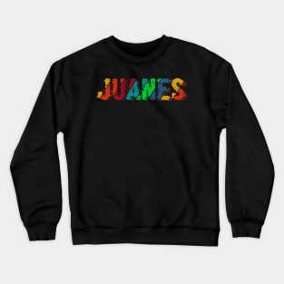 vintage color Juanes Crewneck Sweatshirt